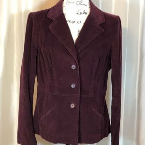 Deep Purple Corduroy Jacket